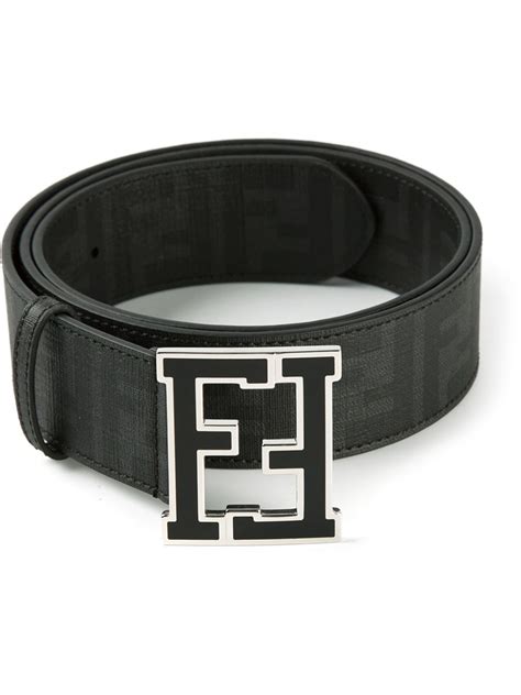 black fendi belts|fendi belt men's black.